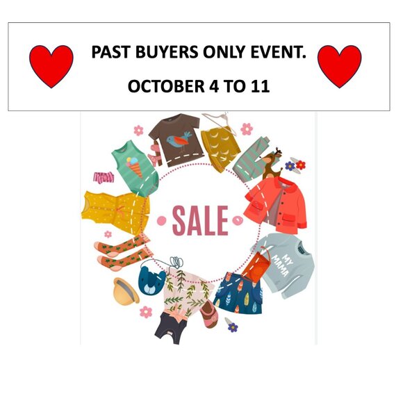 Past Buyers Only Event - Oct 4 - 11. Ship with Purolator - Picture 1 of 1